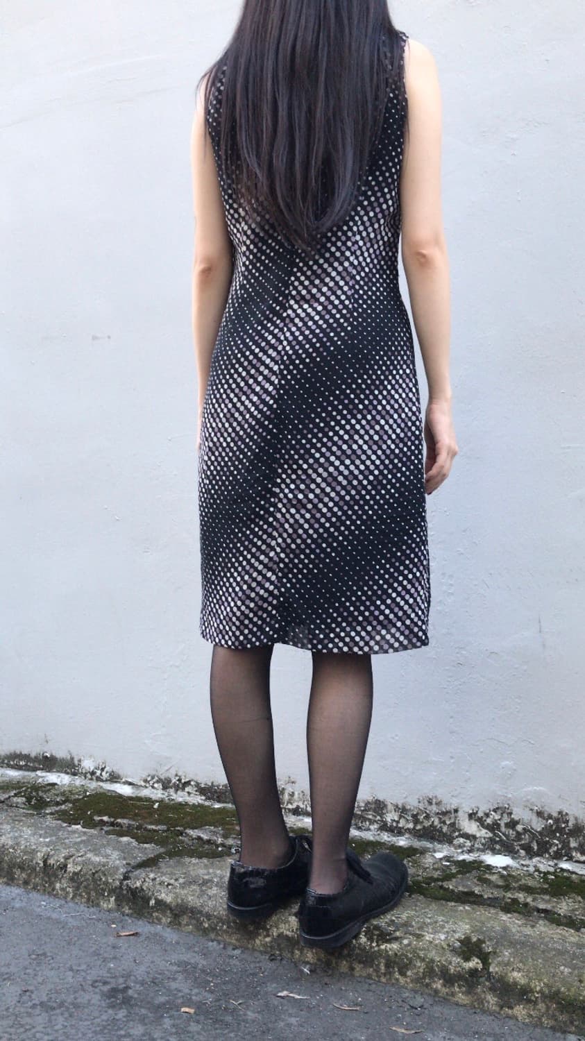 dot sleeveless dress 상품이미지2