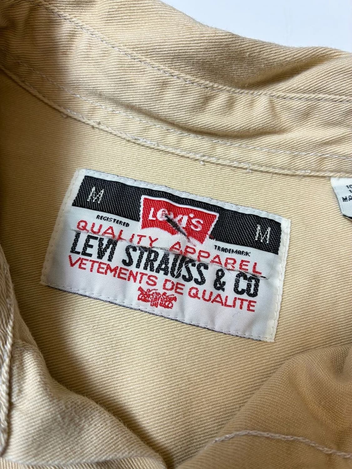 리바이스 00's 유럽판 헤비 코튼 셔츠 PN8978 상품이미지7