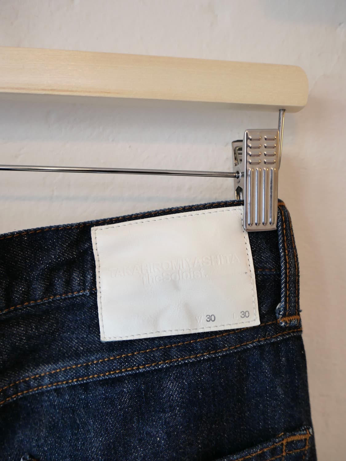 타카히로 미야시타 더 솔로이스트 데님 팬츠 상품이미지2