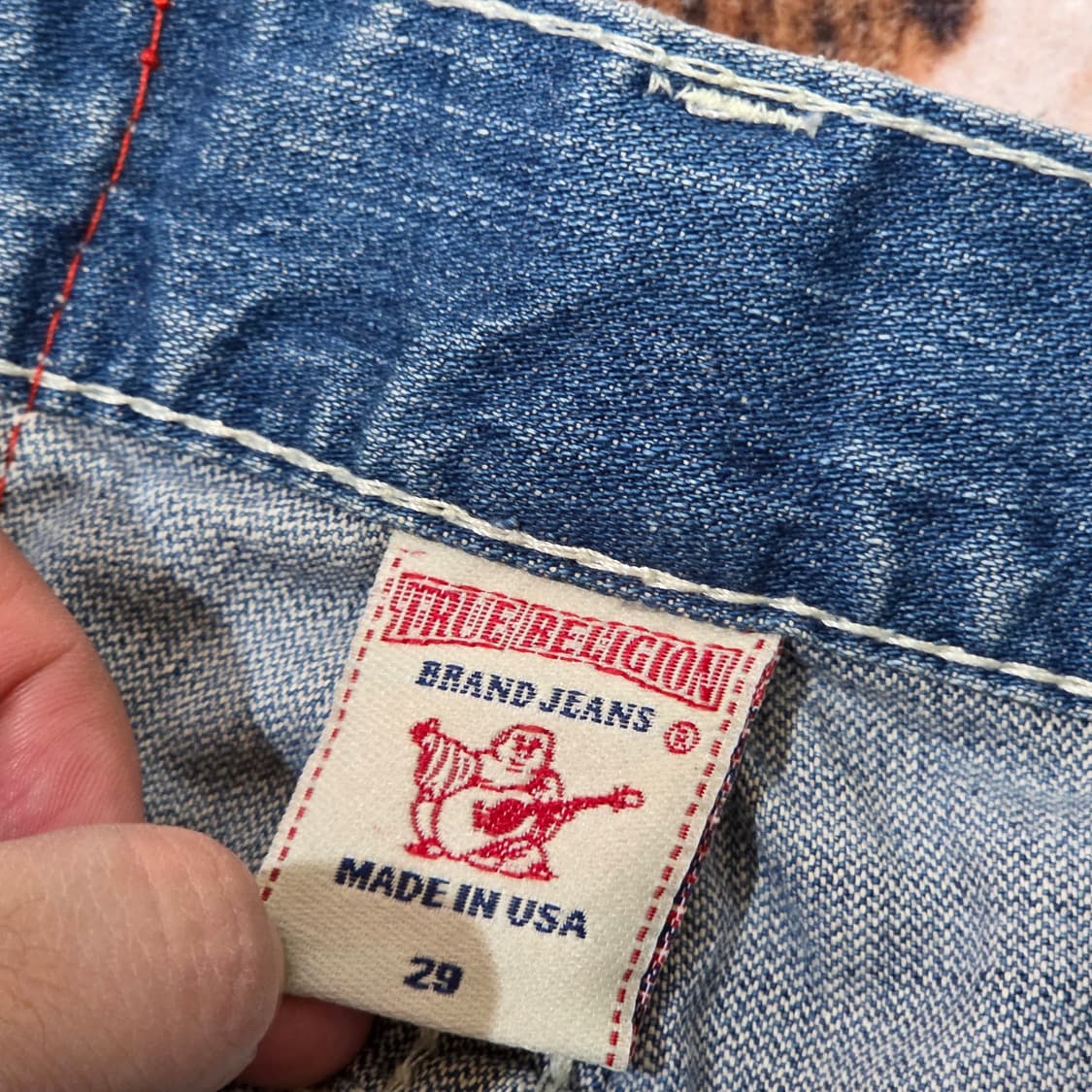 트루릴리전 레인보우 빌리 세미 부츠컷 팬츠 상품이미지8