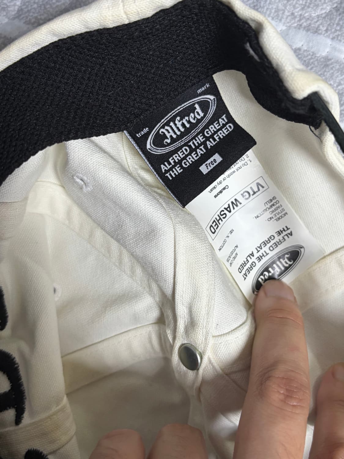 알프레드 빈티지 캡 상품이미지2