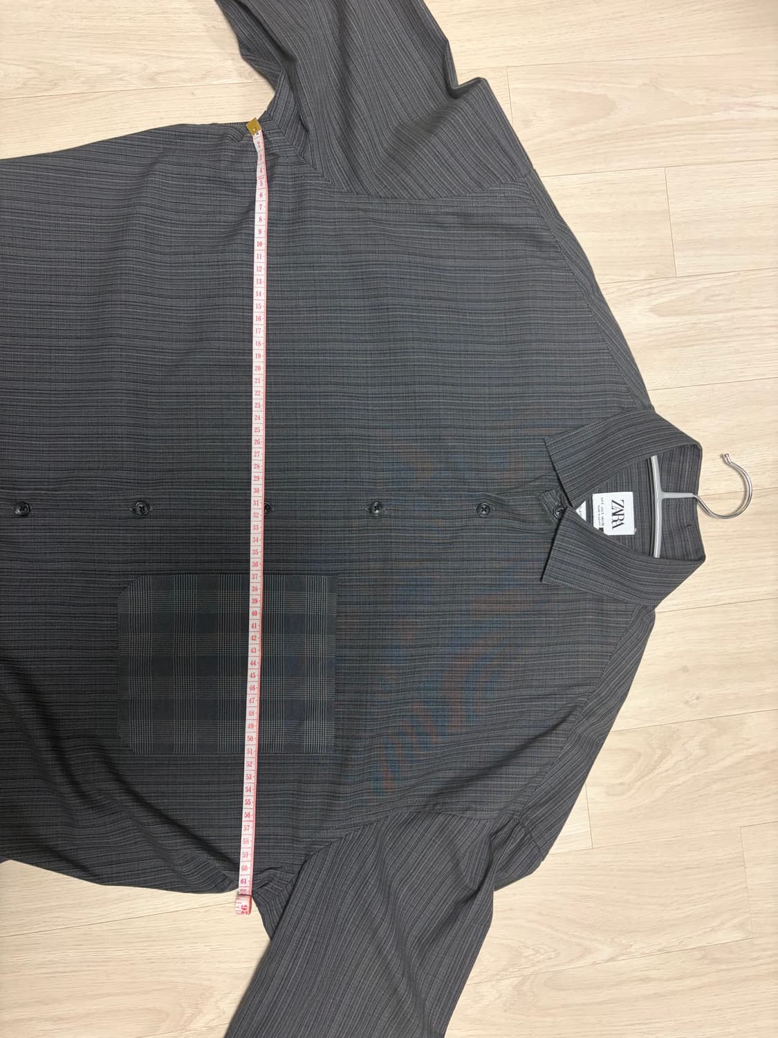 자라(ZARA) 남자 오버핏 셔츠 / 중고 상태 좋음 상품이미지2