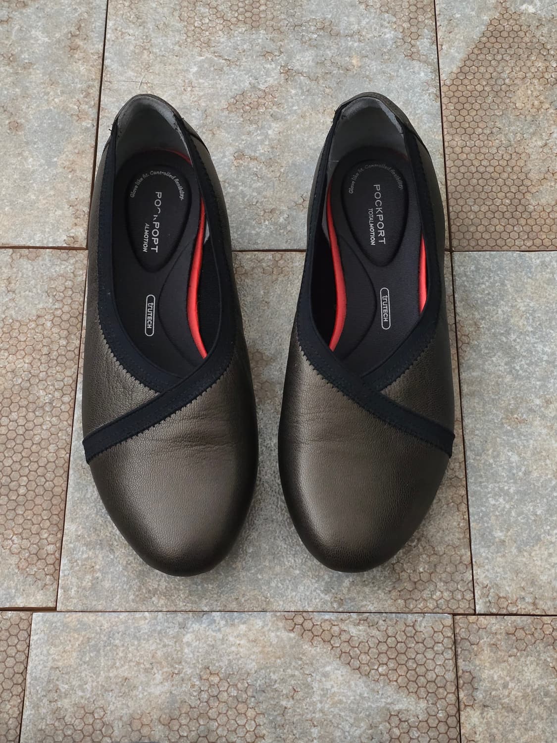 (230)락포트 토탈 모션 히든 웨지 플랫 슈즈 상품이미지2