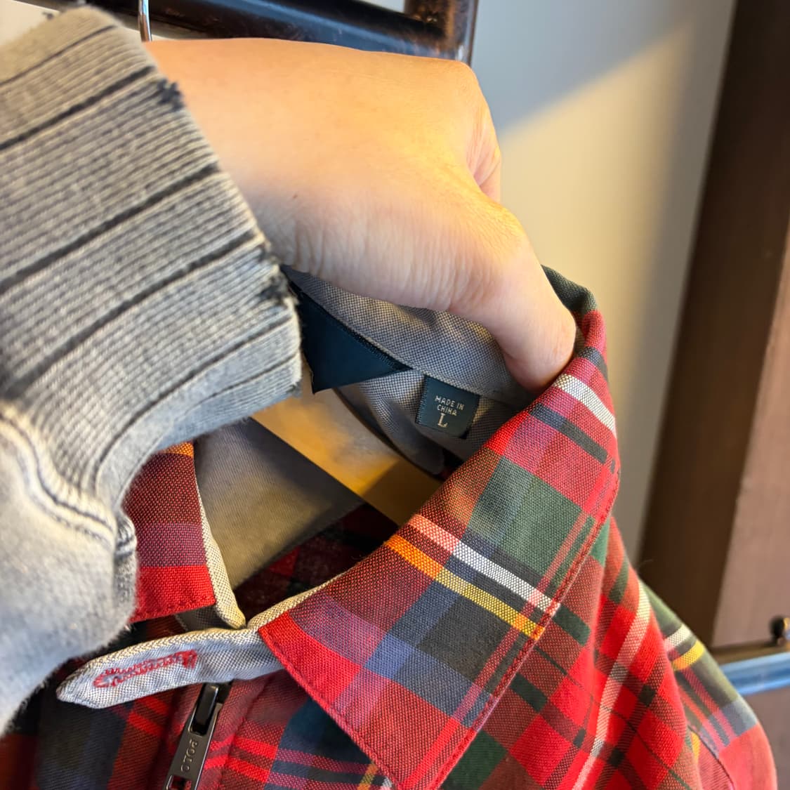 15688 - 폴로 랄프로렌 타탄체크 블루종 자켓 상품이미지5