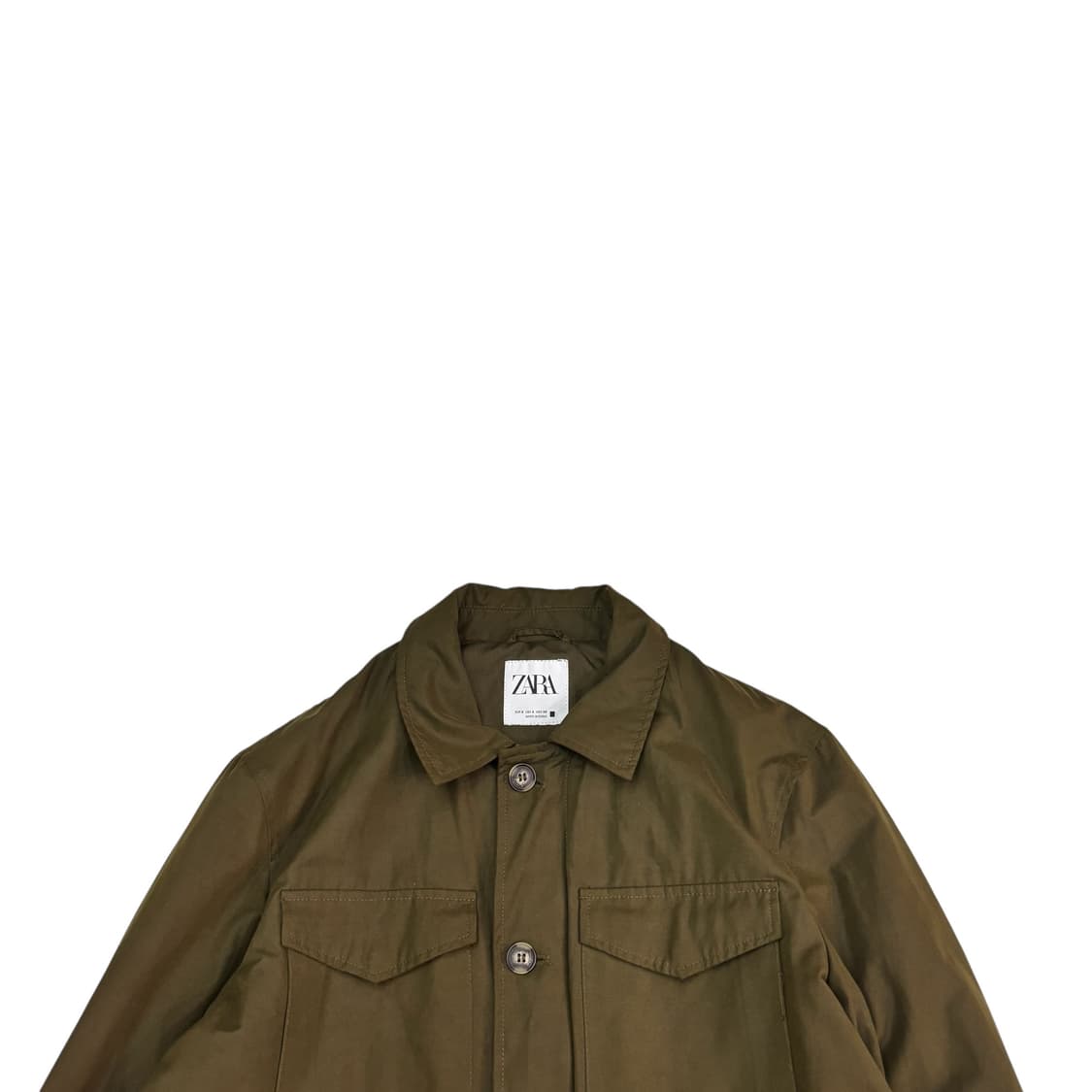 자라 카키 클래식 야상 자켓 상품이미지5