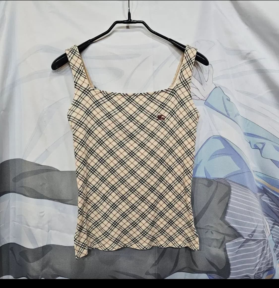 버버리 체크 나시 슬리브리스 상품이미지4