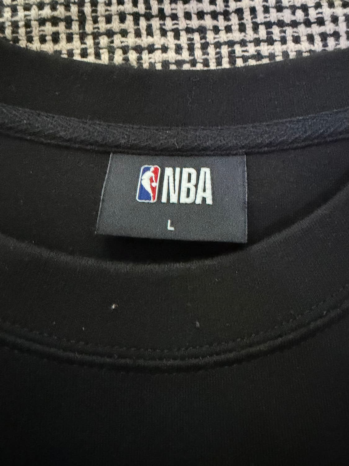 NBA 시카고불스 오버핏 7부 반팔 티셔츠 L 상품이미지3