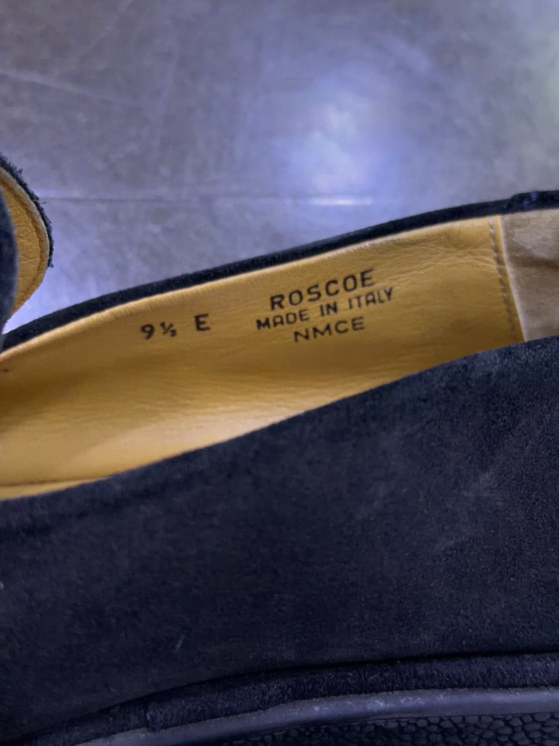 발리 로스코 스웨이드 누벅 페니로퍼 9.5 상품이미지9