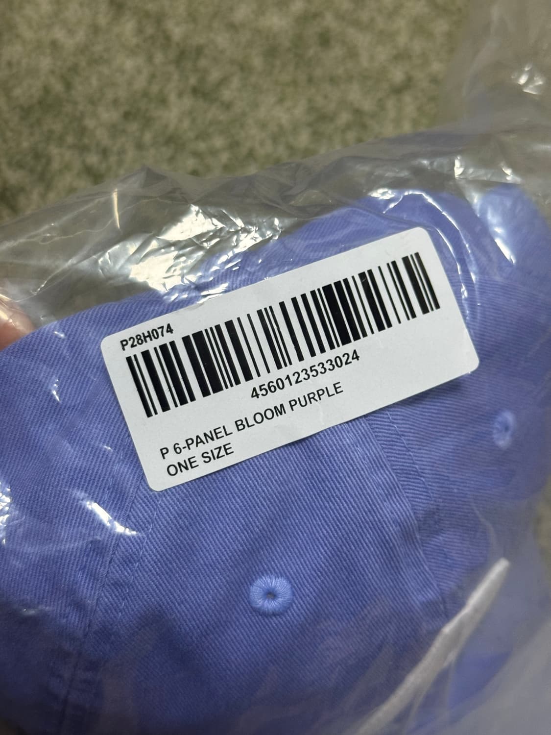 팔라스  P-6 볼캡 블룸 퍼플(25 ss) 상품이미지5