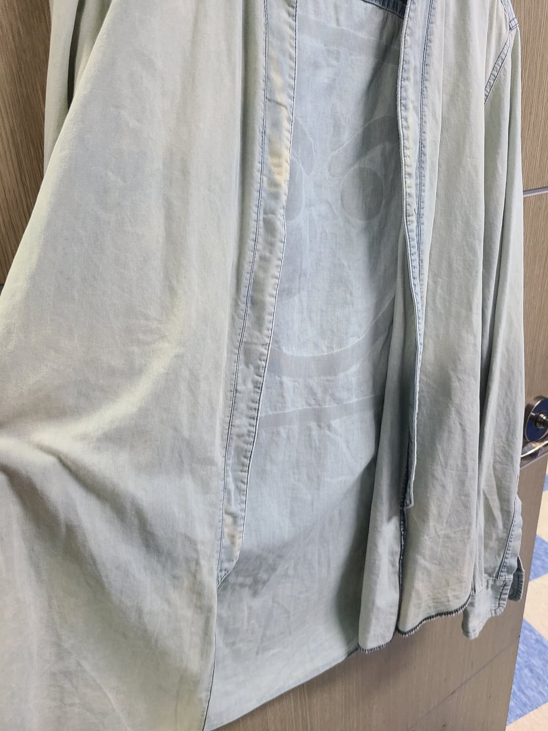 이태리 솔드아웃 여성 데님 셔츠 xs 상품이미지5