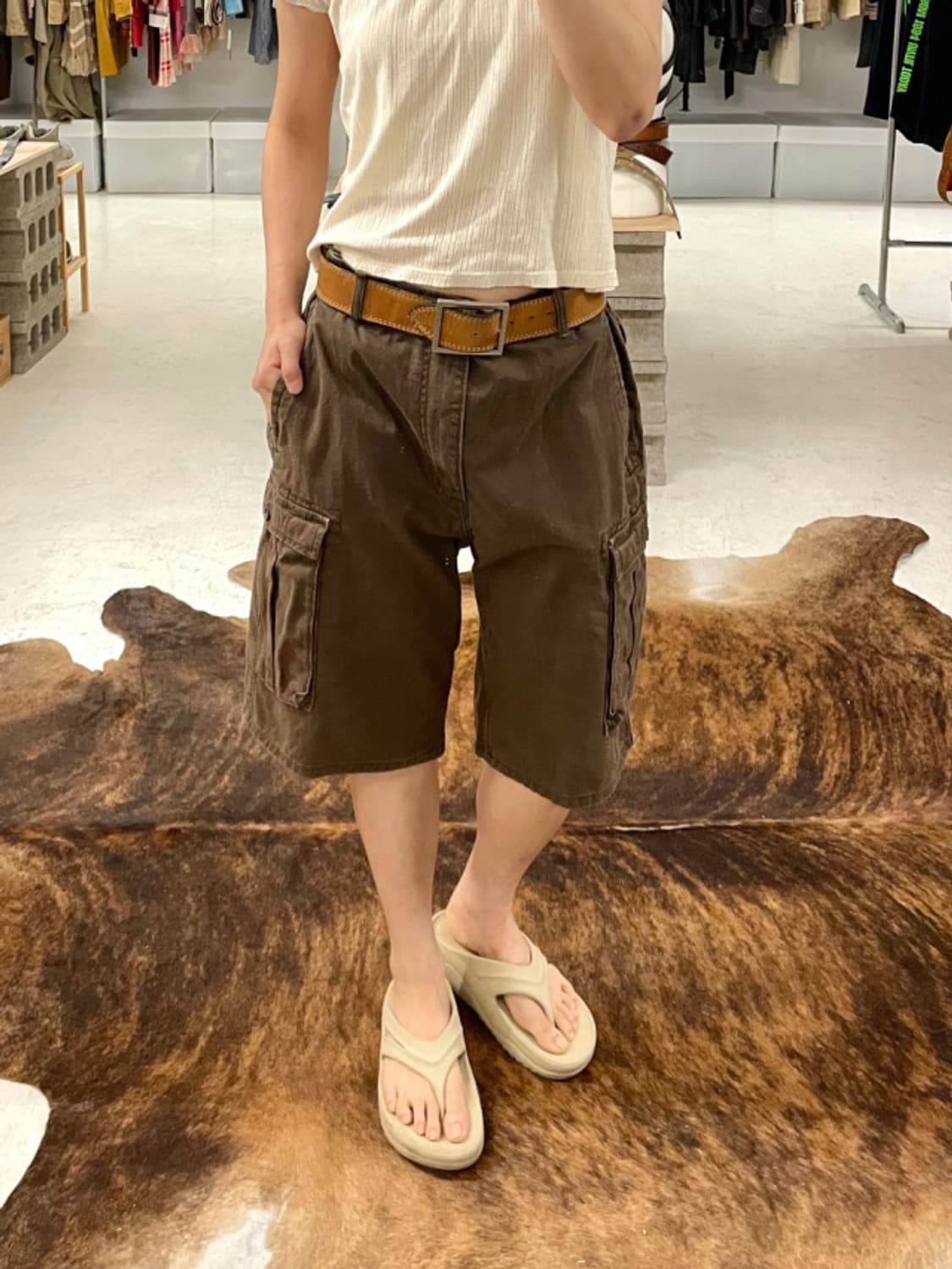 LEVI'S bermuda cargo pants 리바이스 버뮤다 카고 상품이미지1