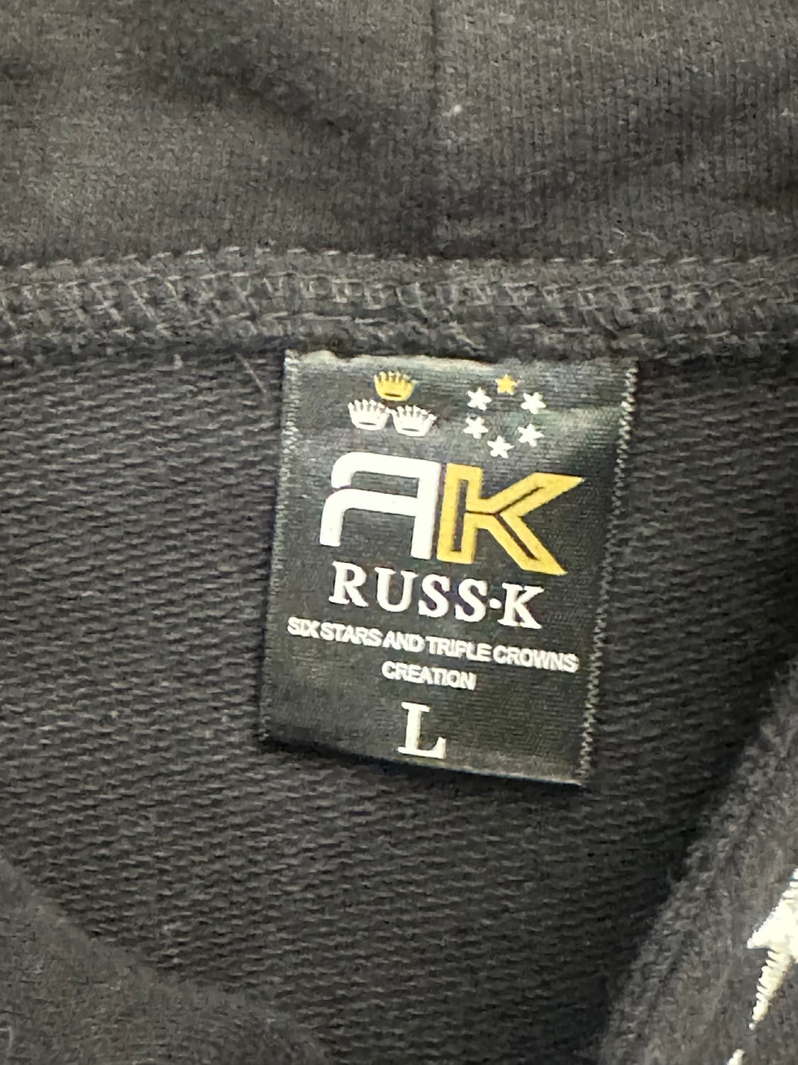 L)Russ.k 빈티지 여성 나시 후드집업 상품이미지5