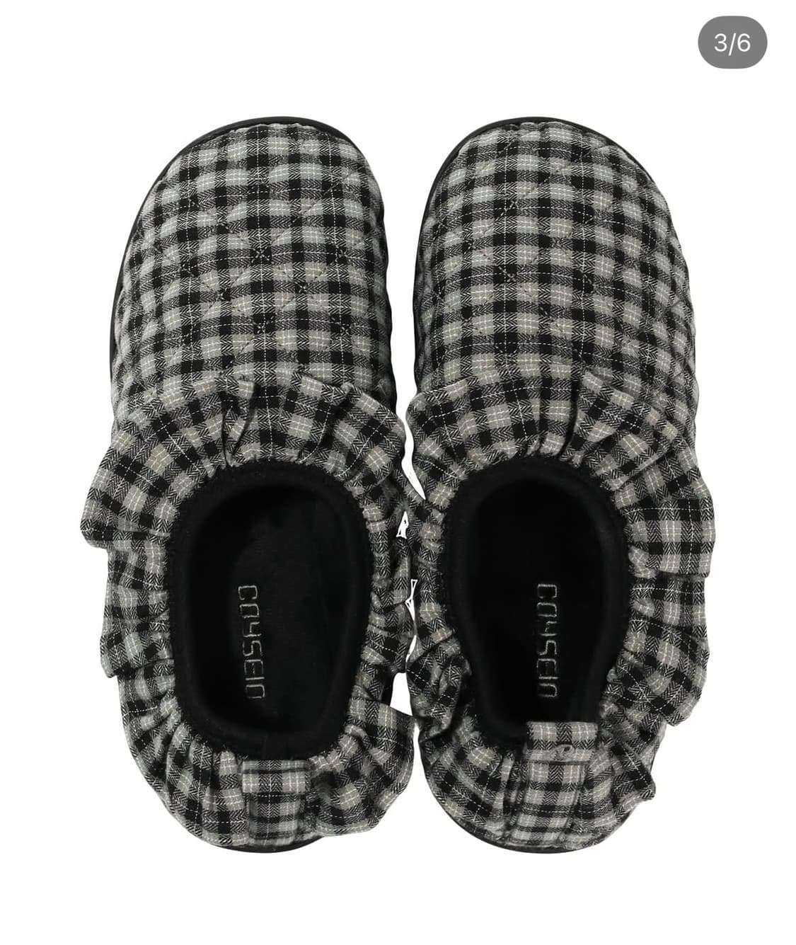 슈케이스 포함) 스부 x 코이세이오 체크 패딩 슈즈 풀구성 상품이미지1