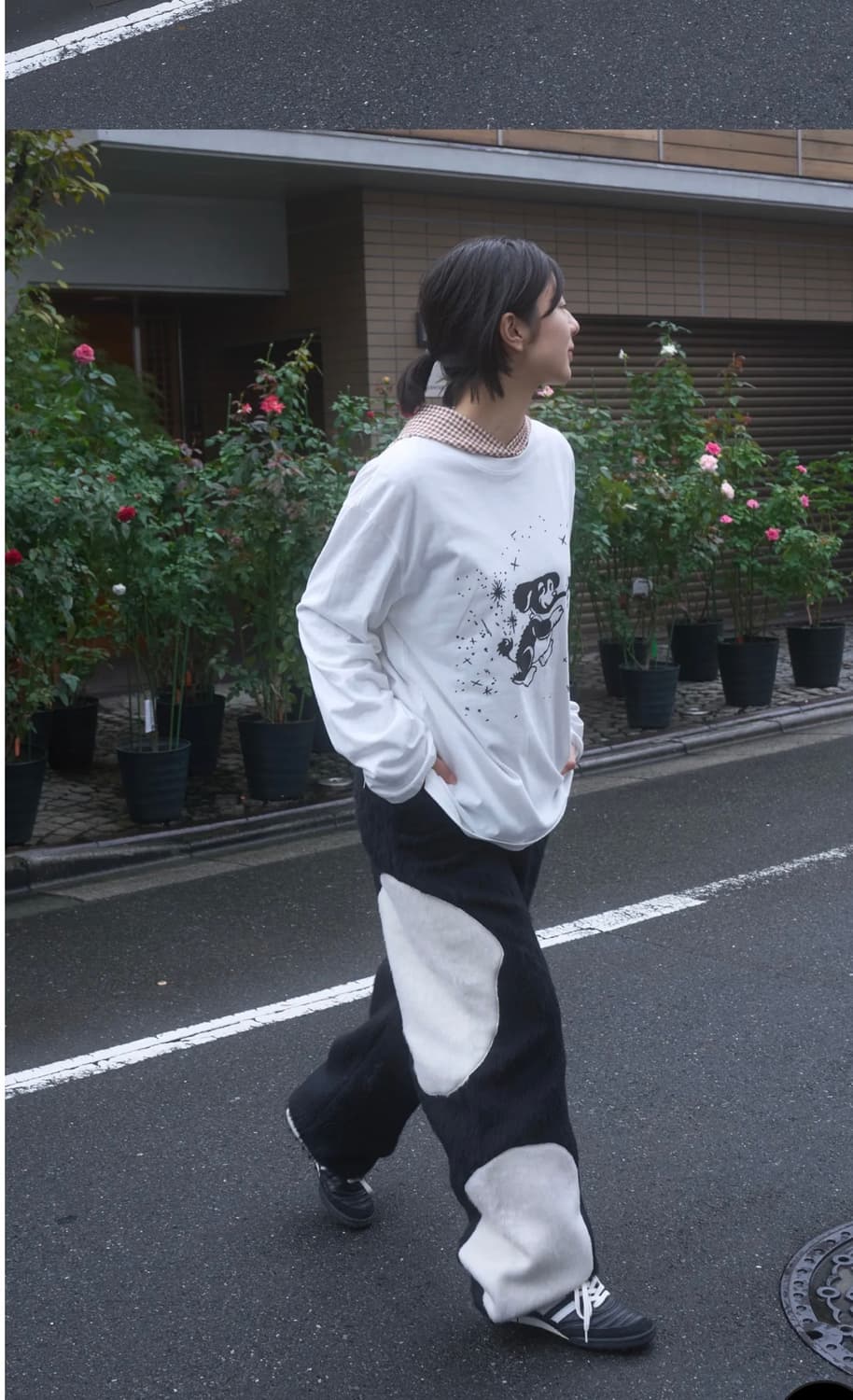 페스토 LIKE COW PANTS BLACK 상품이미지3