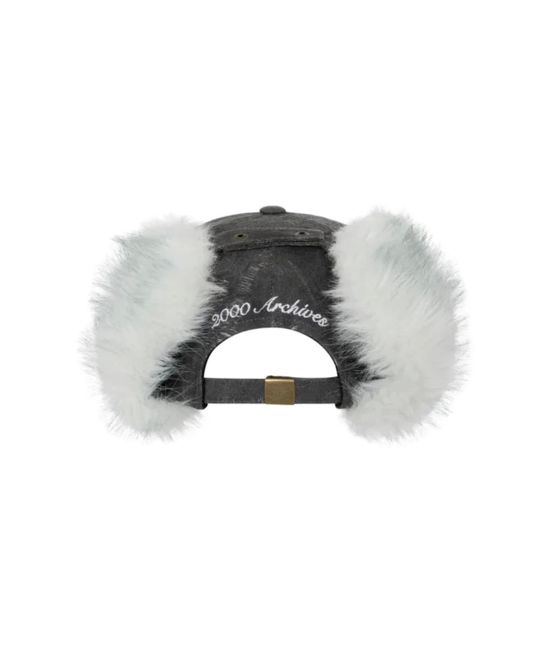 DREAM FAUX FUR CAP EARFLAP CAP (DENIM) 상품이미지2