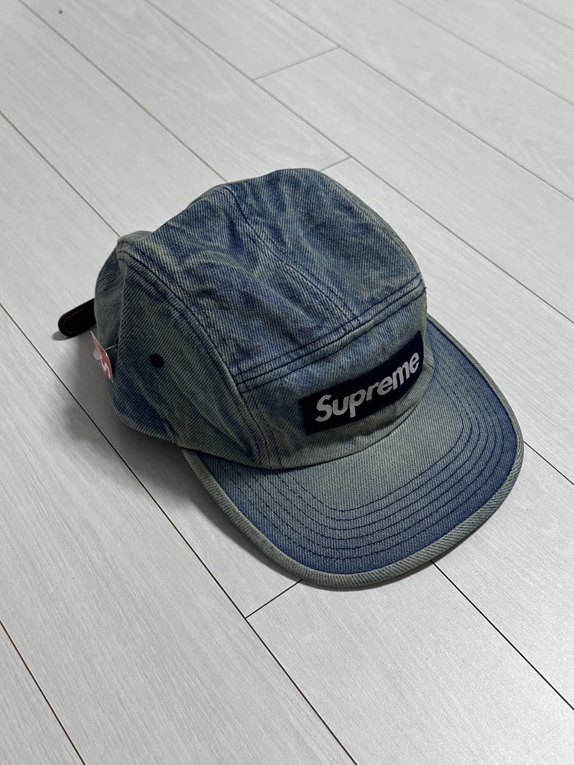 슈프림 25fw 데님 캠프캡 모자 새제품 상품이미지1