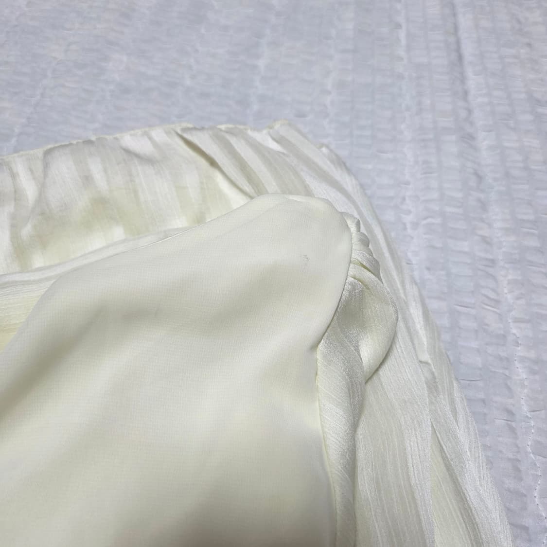 모리걸 히메라떼갸루 로맨틱 퍼프벌룬 셔링 원피스 상품이미지5