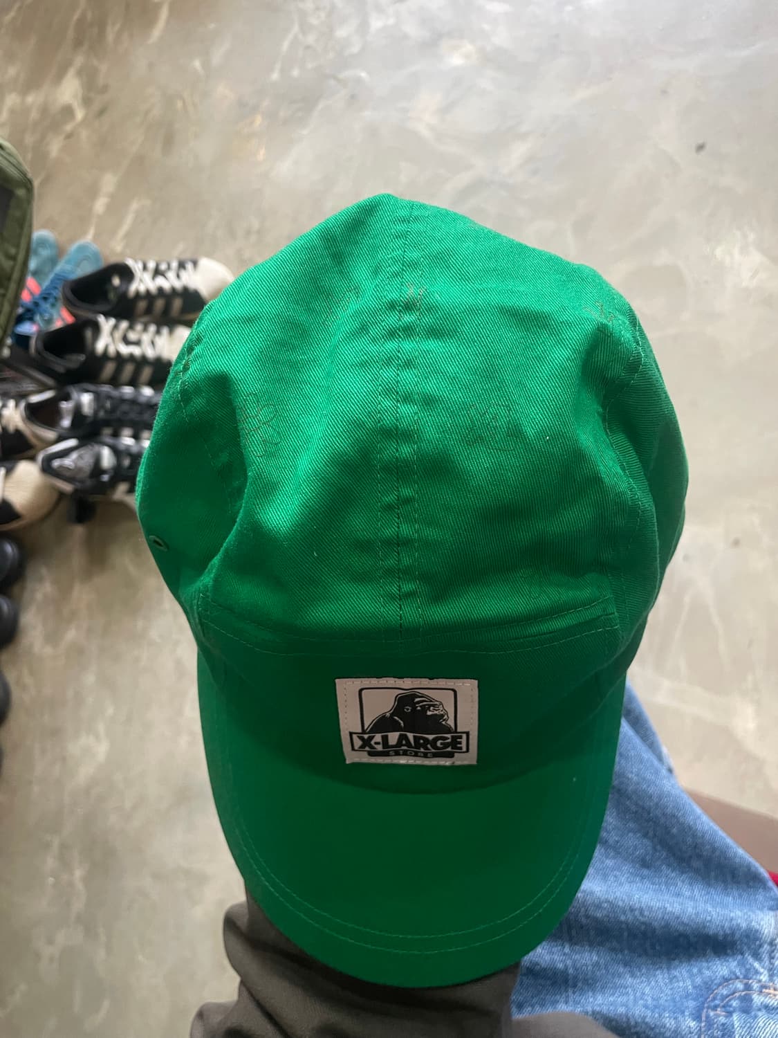 엑스라지 그린 캠프캡 상품이미지6