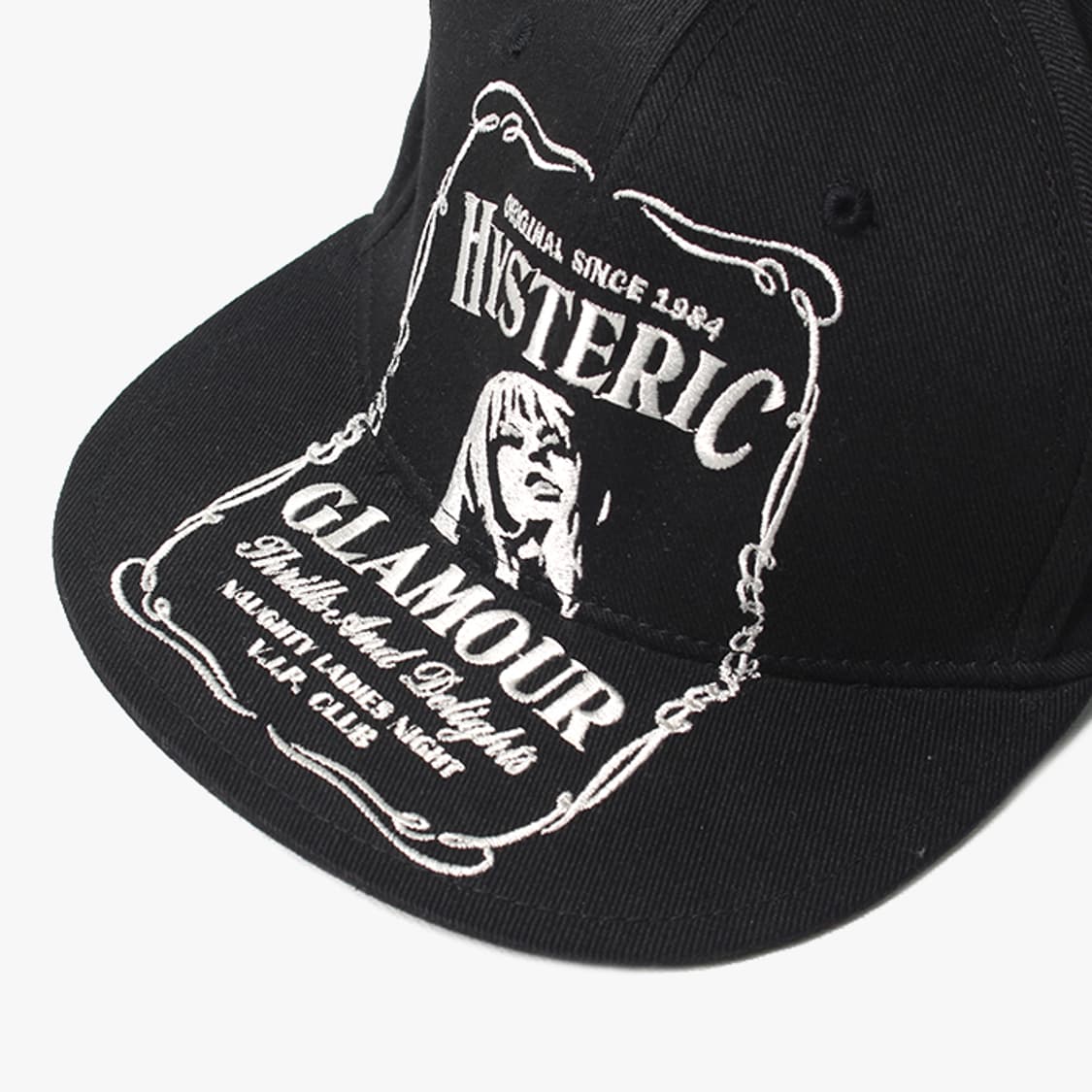  HYSTERIC GLAMOUR "Black Cap" 상품이미지2
