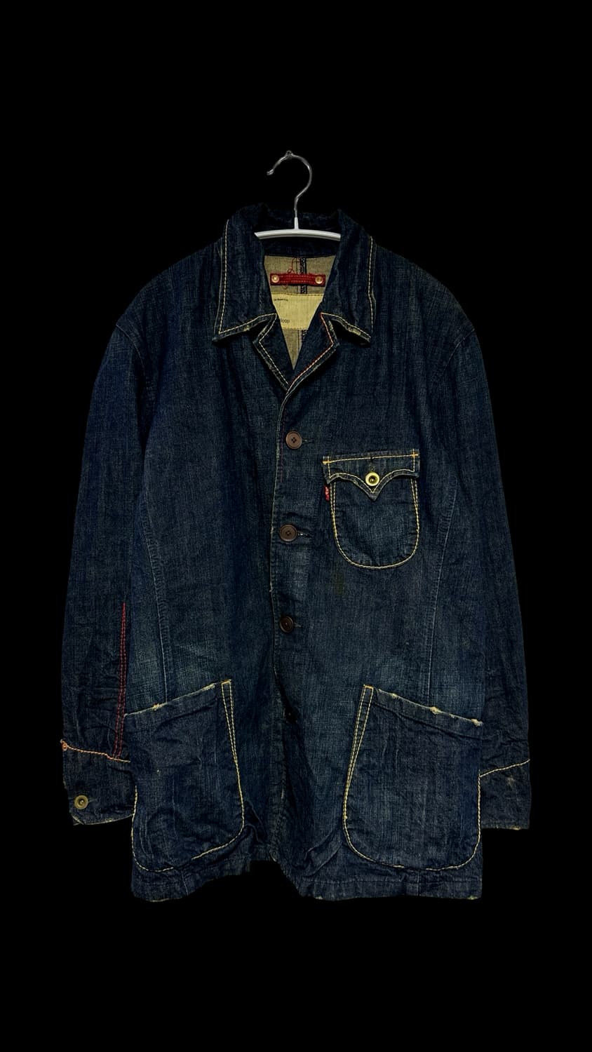 리바이스 00s 레드루프 데님 초어 자켓 상품이미지1