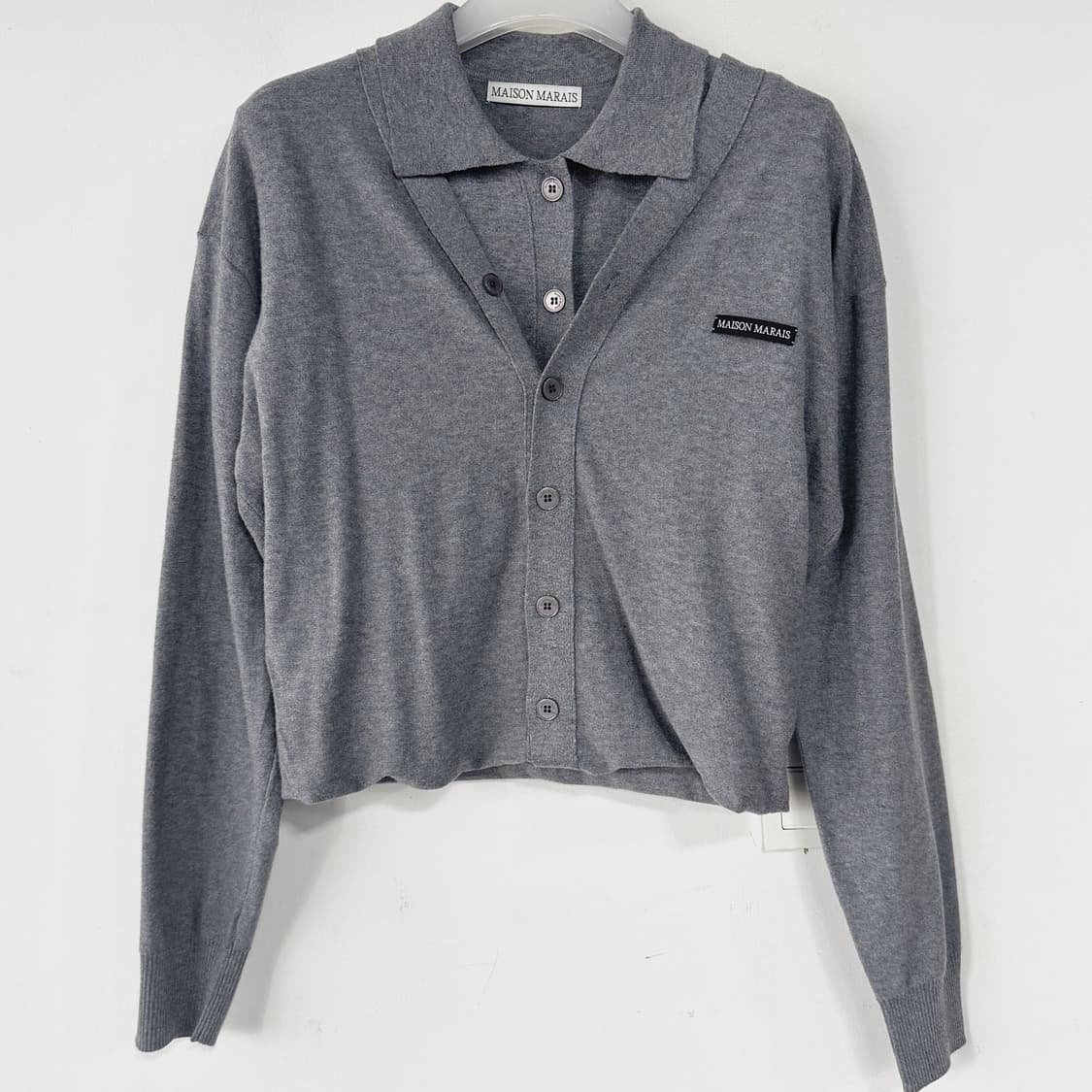 메종마레 25 투웨이 레이어드 가디건 상품이미지4