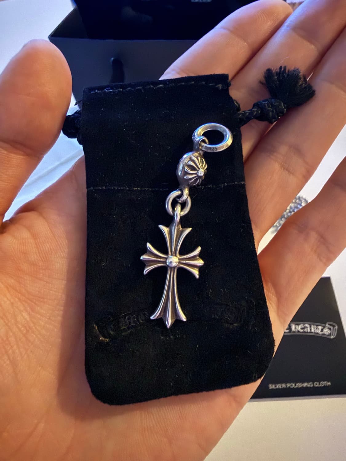 크롬하츠 원볼 타이니크로스 펜던트(마지막가격) 상품이미지1