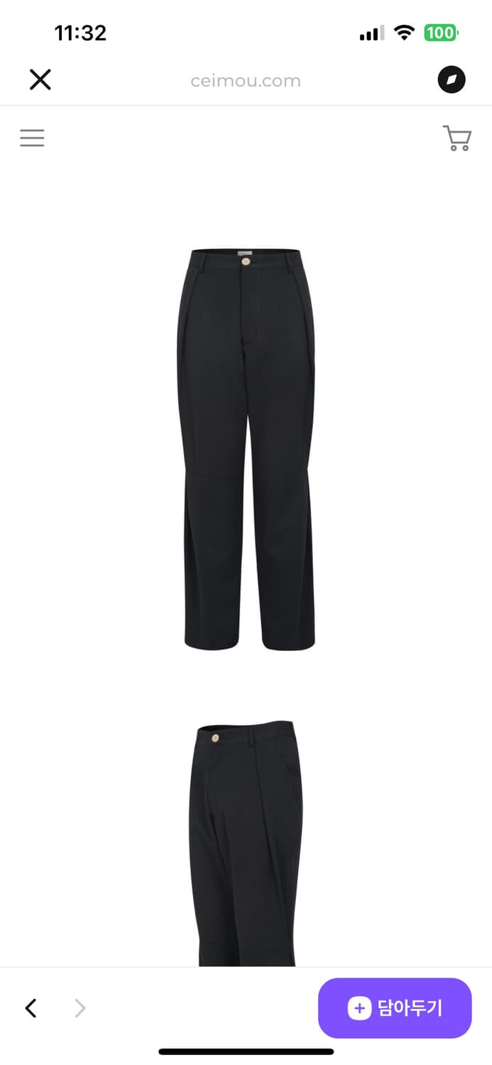 세이모우 012 트라우저 상품이미지1