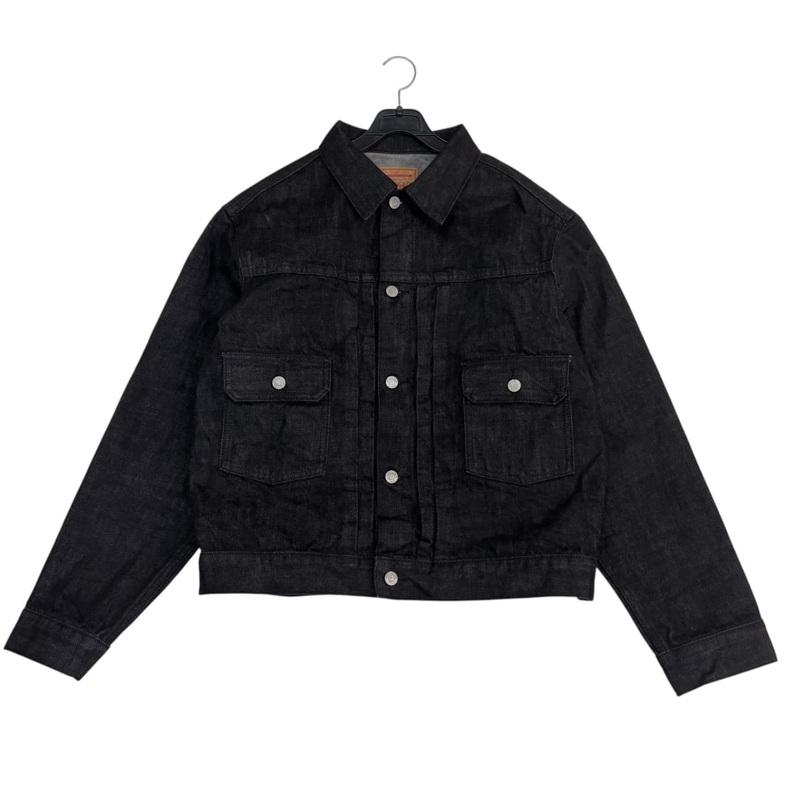 아웃스탠딩 흑청 셀비지 데님 2ND 자켓 상품이미지1