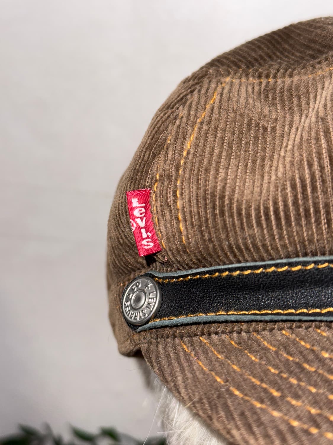Levi’s brown corduroy newsboy cap 상품이미지6