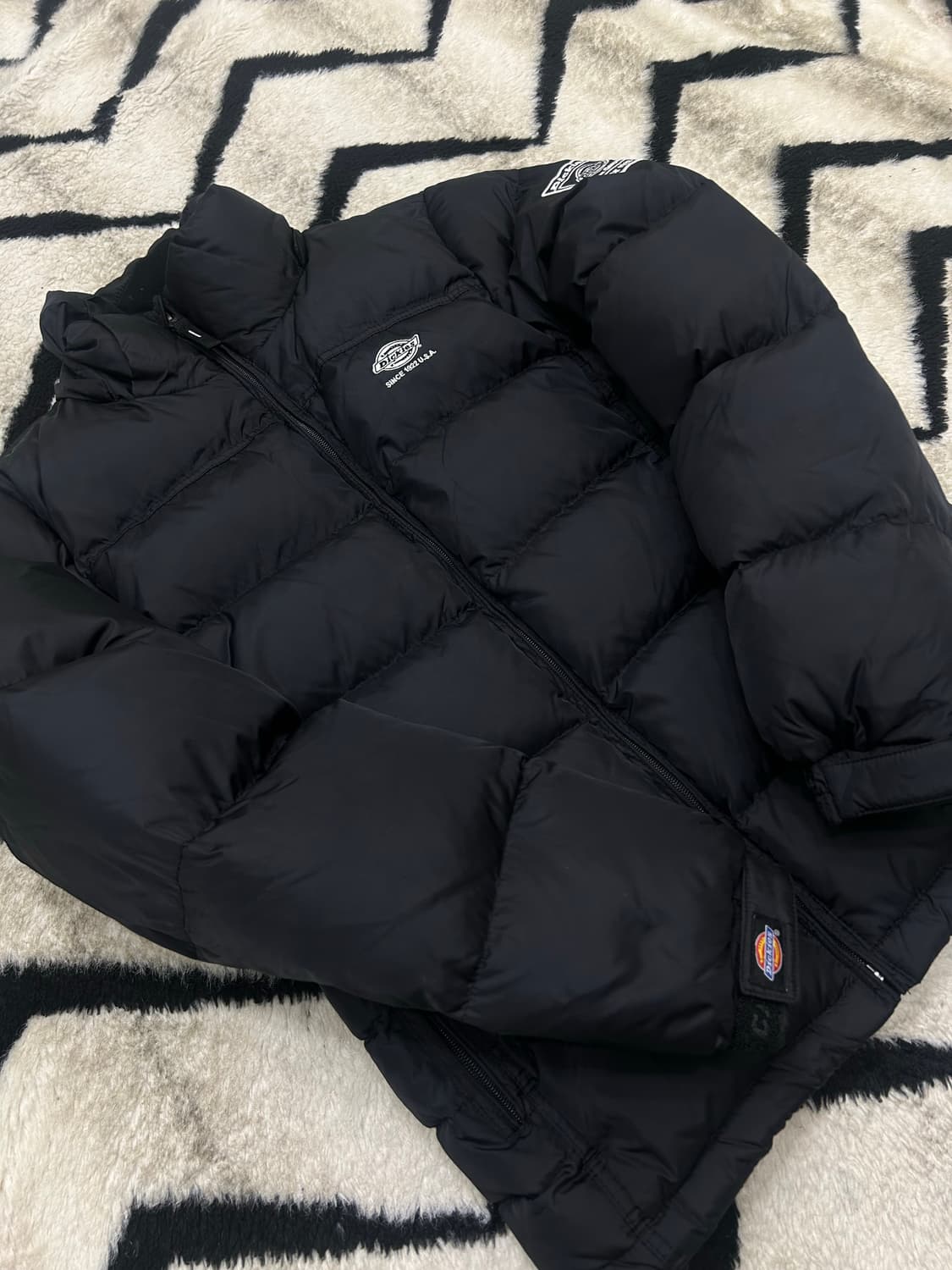 [S]디키즈 덕다운 경량 패딩/블랙 상품이미지2