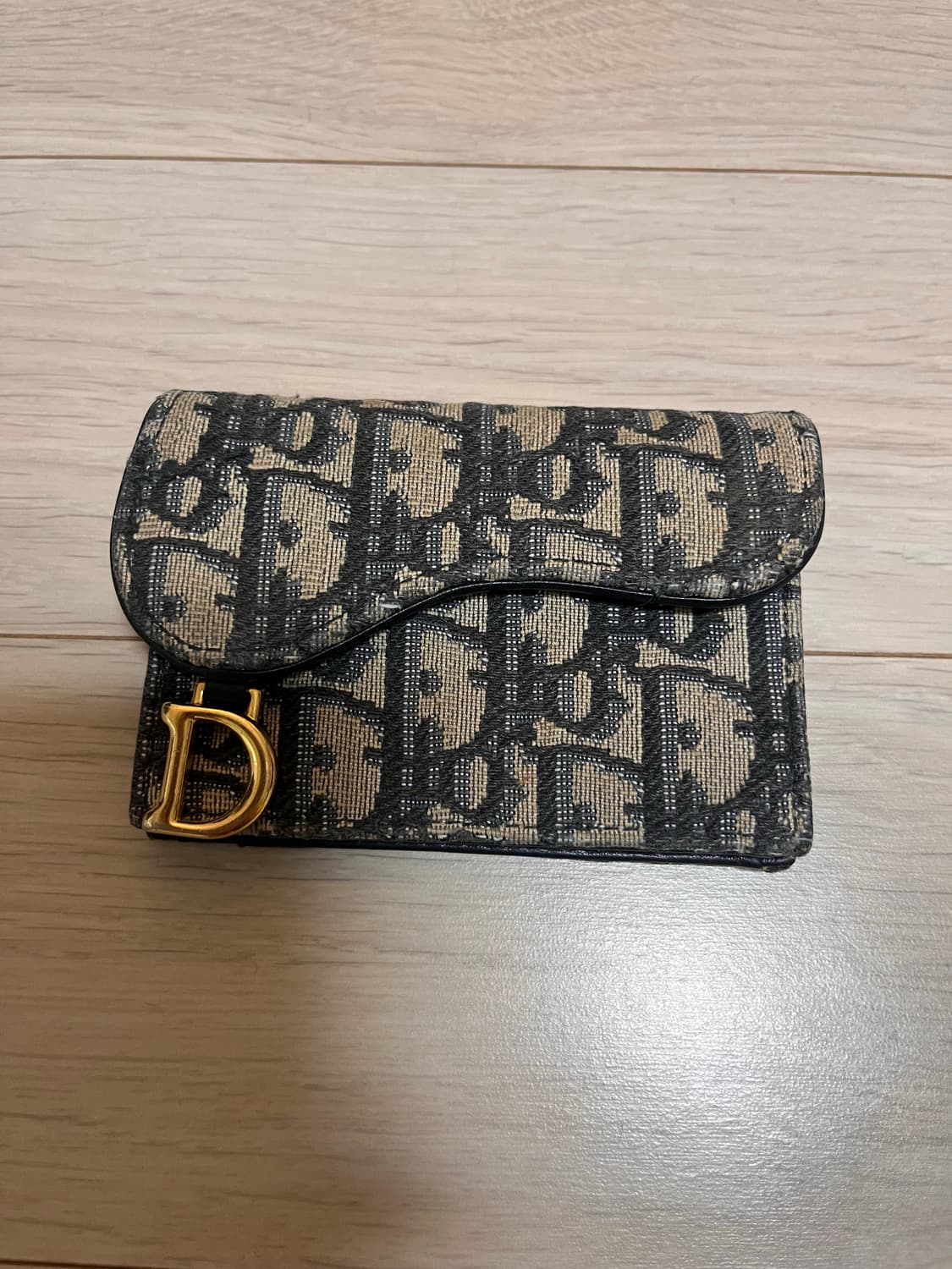 디올 오블리크 새들 카드지갑 상품이미지1