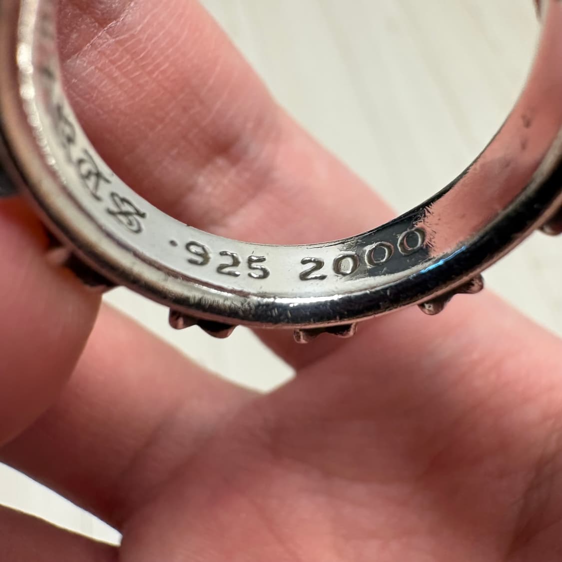 크롬하츠 스타밴드링 us10 상품이미지4