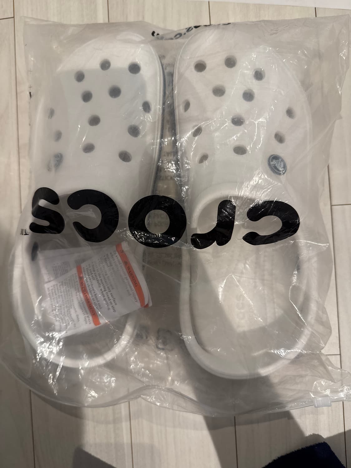 크록스 클로그 화이트 새상품 240 상품이미지1