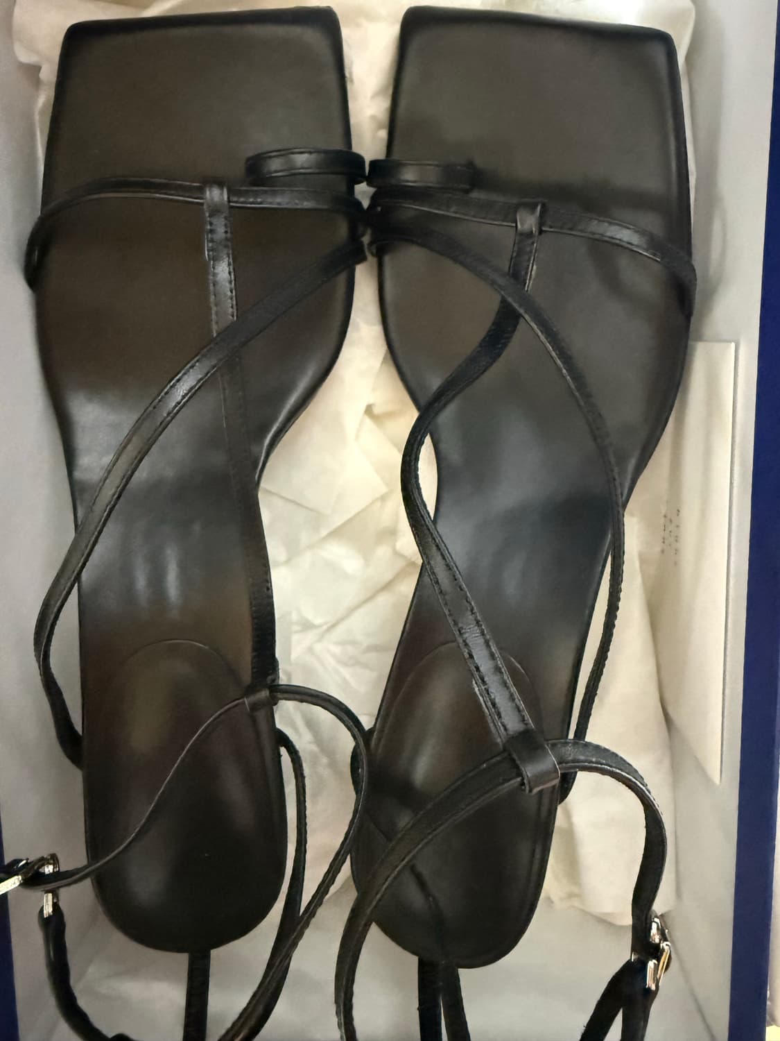 (1회착용)블랑수블랑 다이디 샌들 미들굽 6cm 상품이미지5