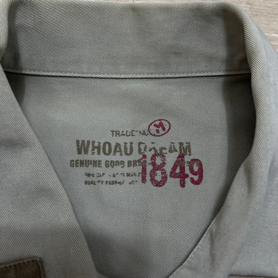 후아유 밀리터리 와펜 견장 야상 필드자켓 [라이트 카키] M/95 상품이미지7