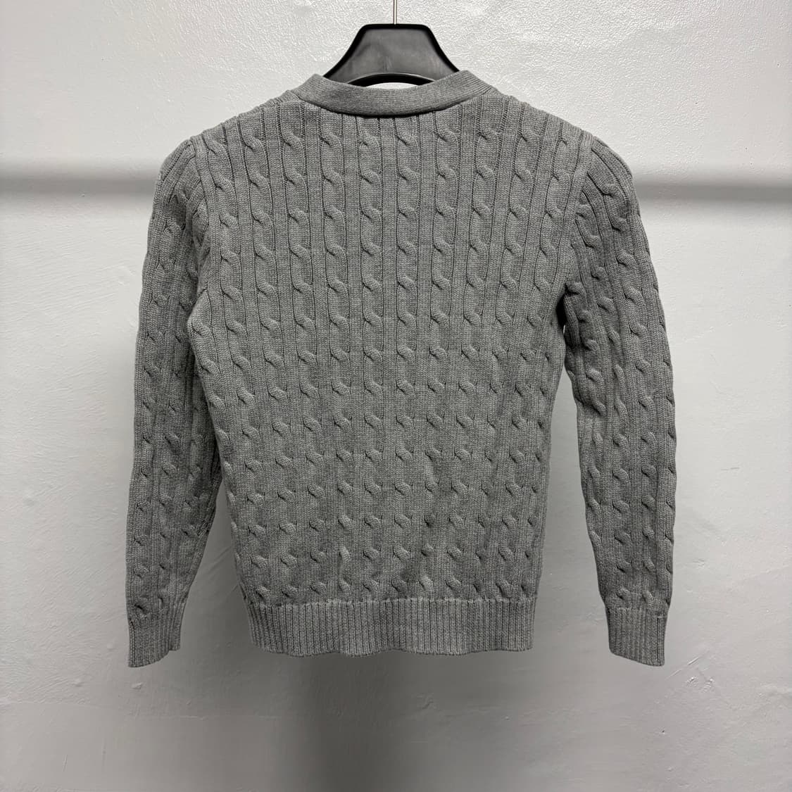 폴로 케이블 니트 가디건 2  상품이미지2