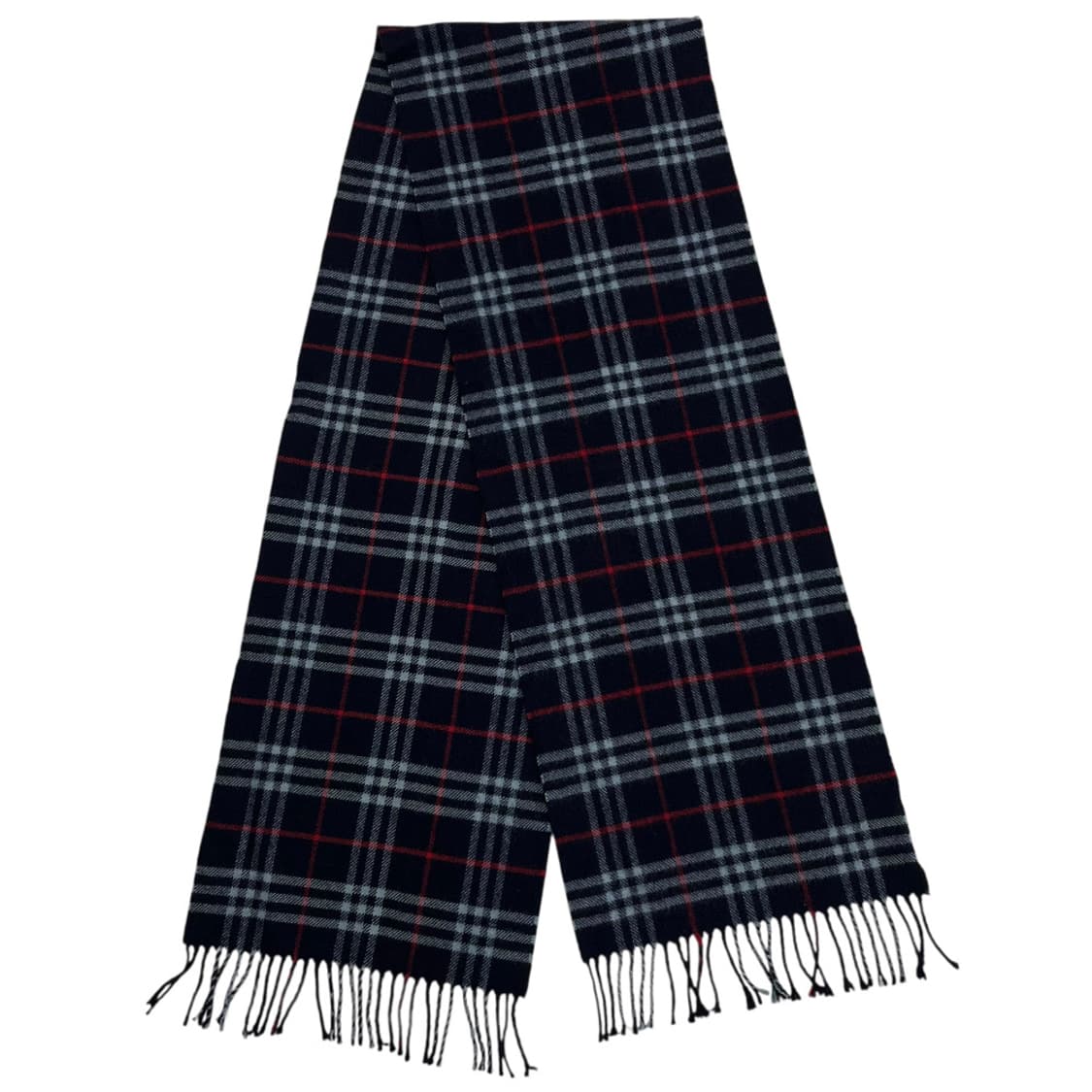 버버리 네이비 노바체크 램스울 머플러 상품이미지4