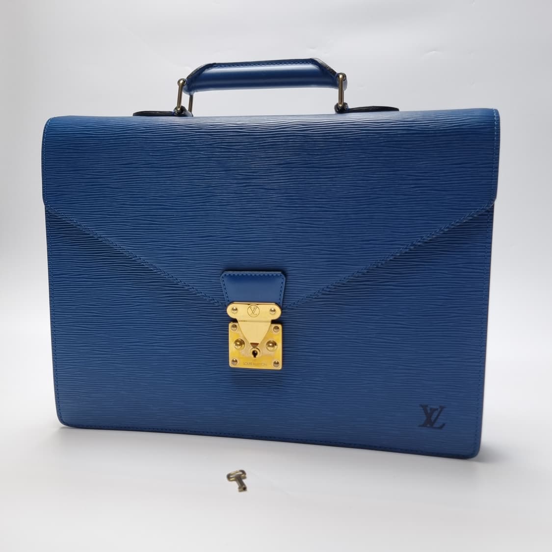 루이비통 에삐 세르비엣 서류가방 블루 브리프케이스 (최상급 남여공용) 상품이미지2