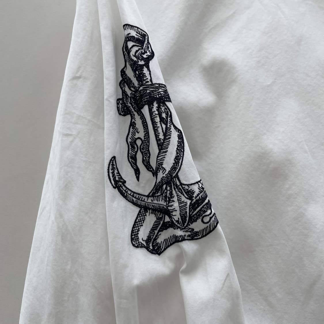 톰브라운 닻 화이트 옥스포드 셔츠 상품이미지4