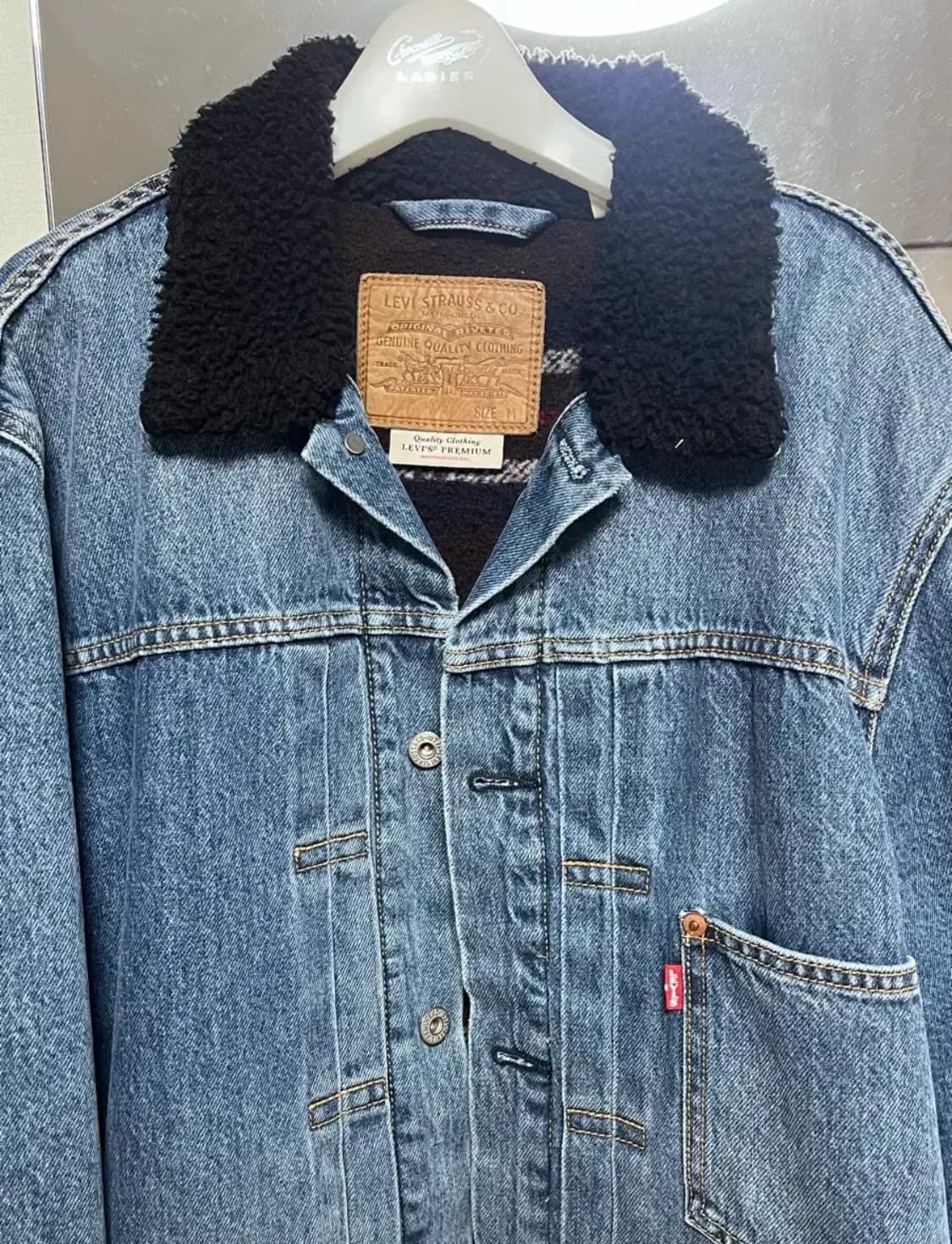 리바이스 셰르파 트러커 재킷 M 상품이미지2