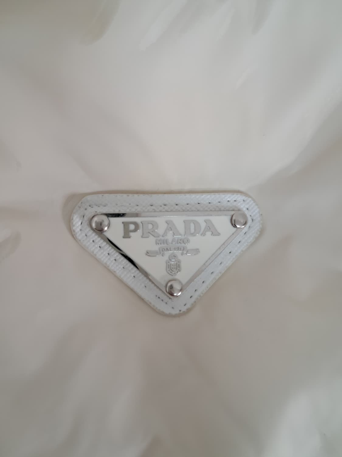 프라다 아이보리 구스 패딩조끼 상품이미지4