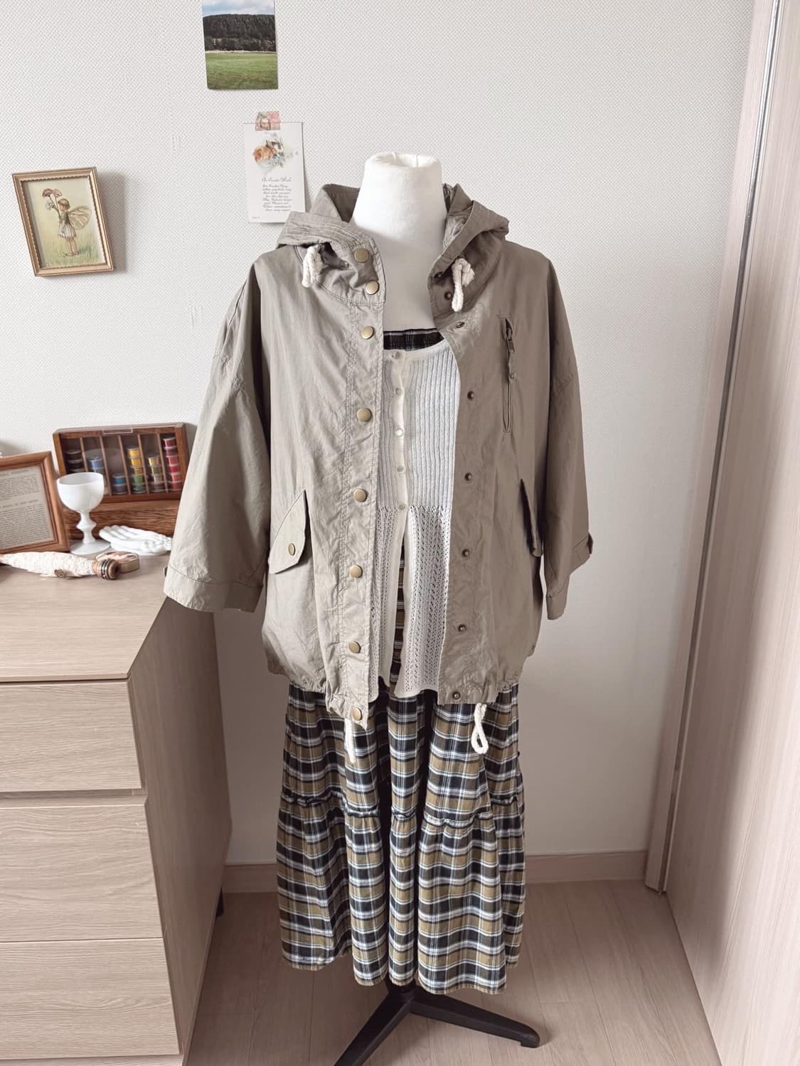 모리걸 야상 자켓  상품이미지1