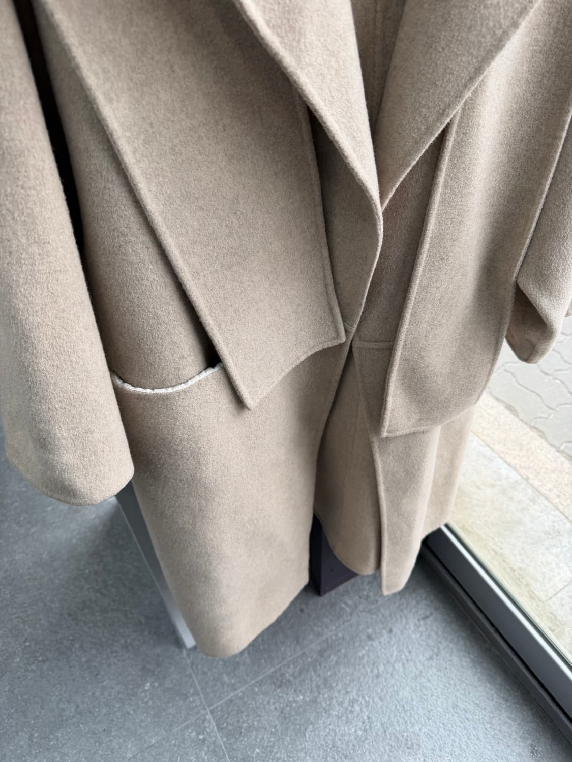 킨더살몬 핸드메이드 머플러 코트 상품이미지7