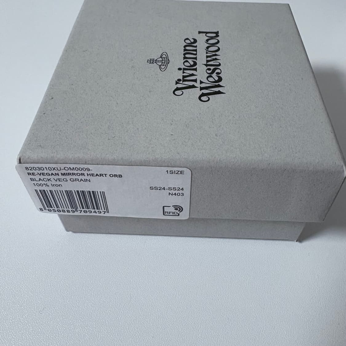 비비안웨스트우드 하트 미러 키링 블랙 상품이미지6