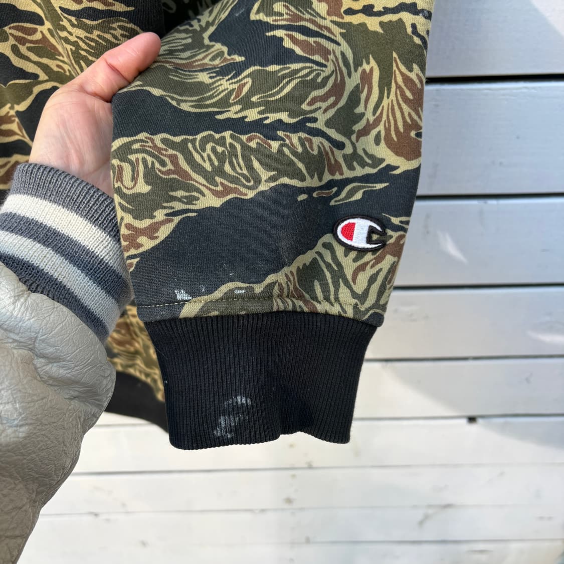 Supreme x Champion 슈프림 x 챔피온 카모 자켓 상품이미지5