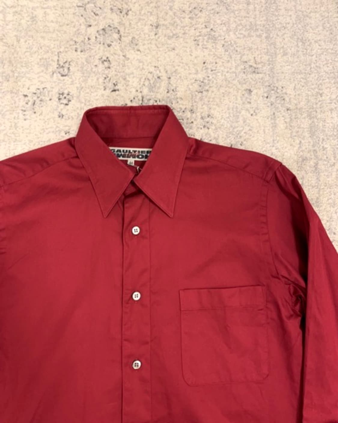 장 폴 고티에 옴므 솔리드 셔츠 상품이미지2