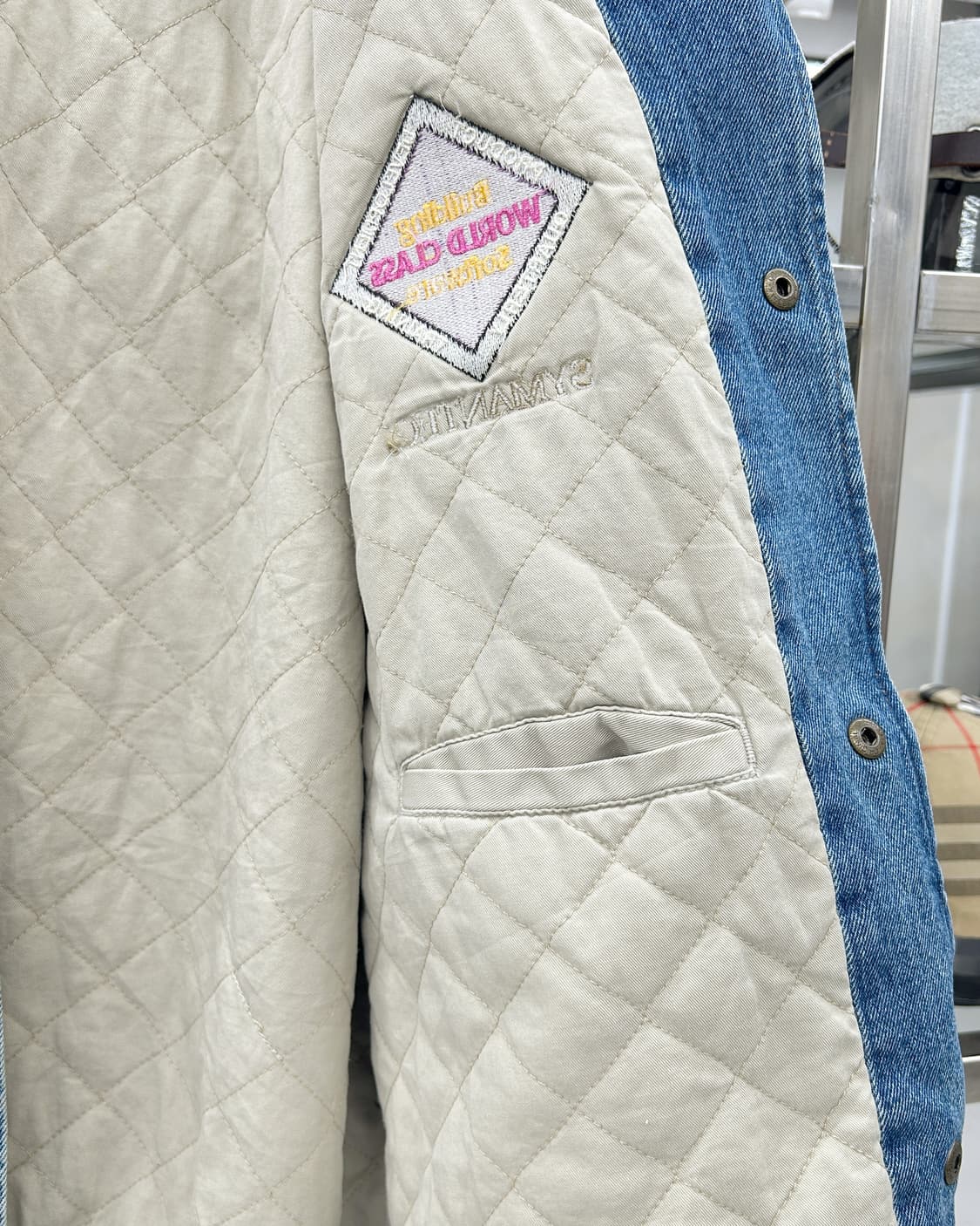 기어 스포츠 GEAR Sports 00s 데님 바시티 자켓 상품이미지6