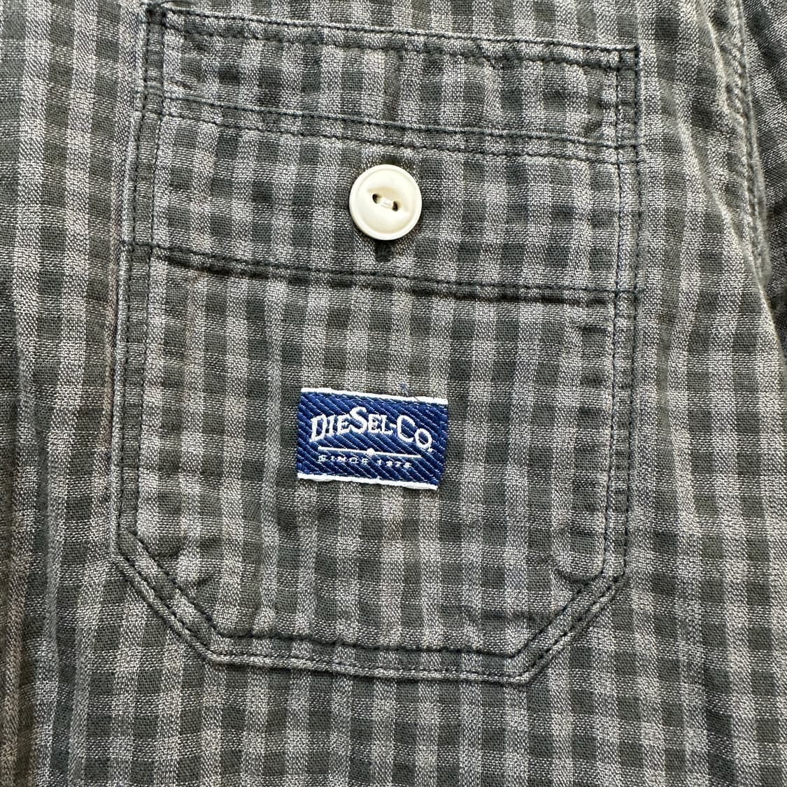 Diesel 체크 셔츠 상품이미지4