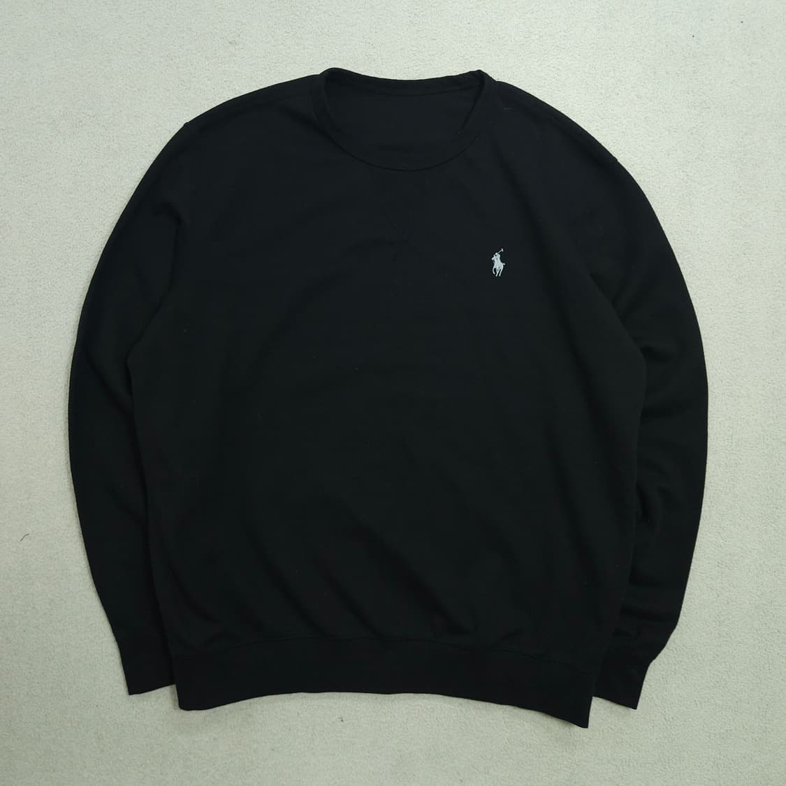 폴로 랄프 로렌 맨투맨 블랙 상품이미지1