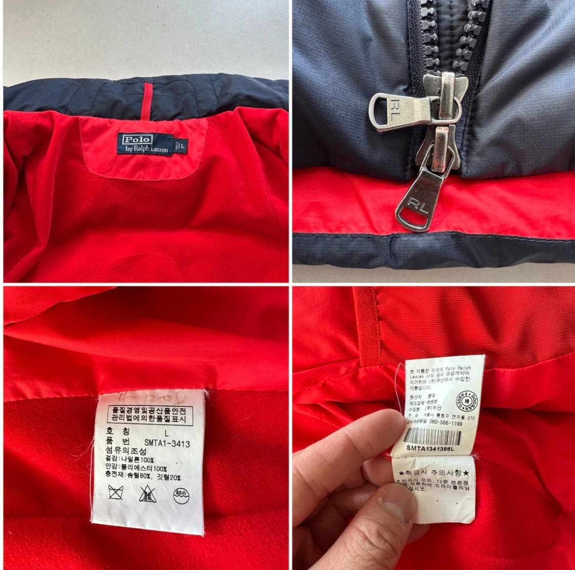 00s 폴로 랄프로렌 치프키프 밴쿠버 올림픽 USA 패딩 (L) 상품이미지5